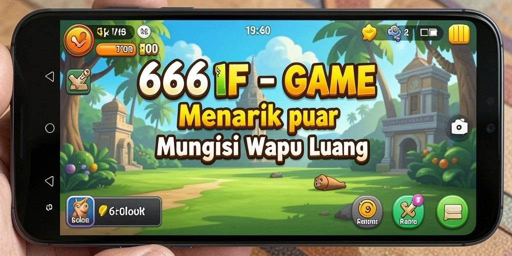 Tampilan gameplay Idle yang menarik dari 666F.
