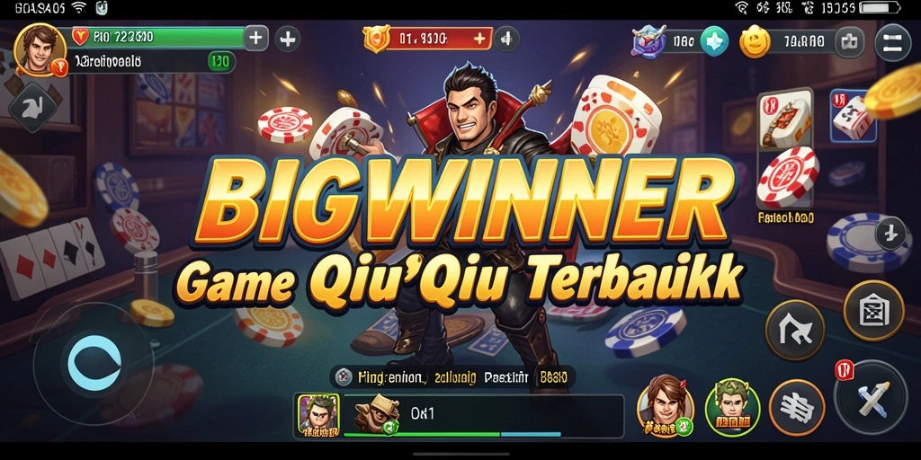 Gameplay QiuQiu yang mendebarkan di BIGWINNER.