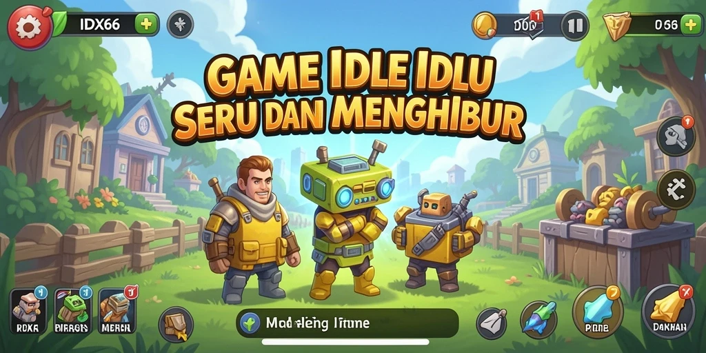 Tampilan gameplay IDX66 yang menarik dan menghibur dalam genre Idle.