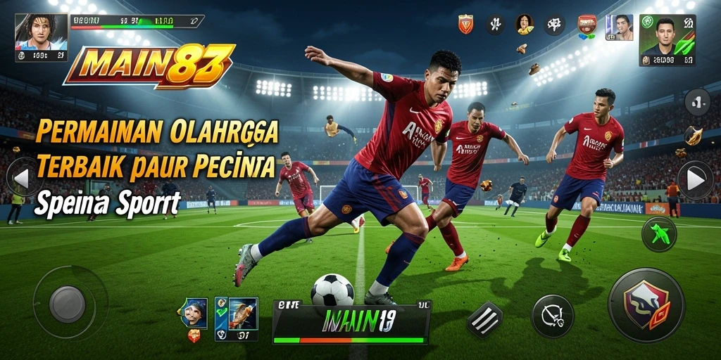Tampilan gameplay <strong>MAIN88</strong> yang mengasyikkan untuk pecinta olahraga.