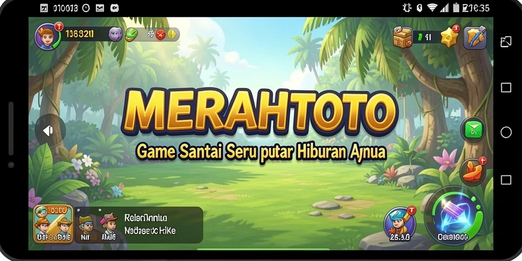 Tampilan penuh warna dari gameplay MERAHTOTO yang mengasyikkan.