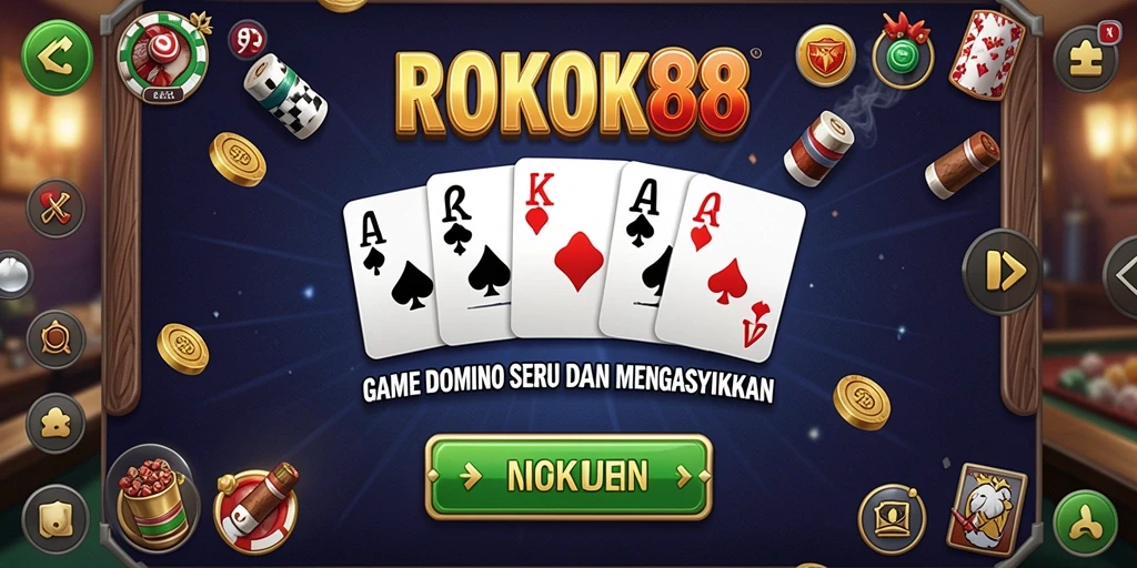 Tampilan gameplay seru dari ROKOK88 yang penuh tantangan.